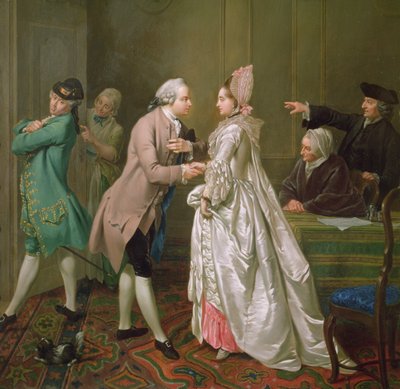 The Betrothal by Jacobus Buys